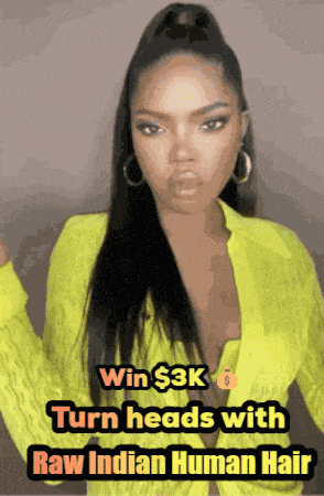 Raw Hair Indique Hair GIF