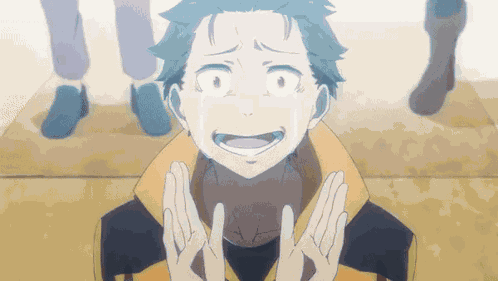 Re Zero Natsuki Subaru GIF