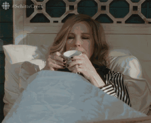 Reaction Sun Catherine Ohara GIF