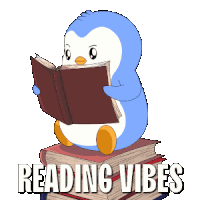 Reading Vibes Sticker