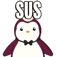 Really Penguin Sticker