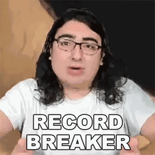 Record Breaker Noel GIF