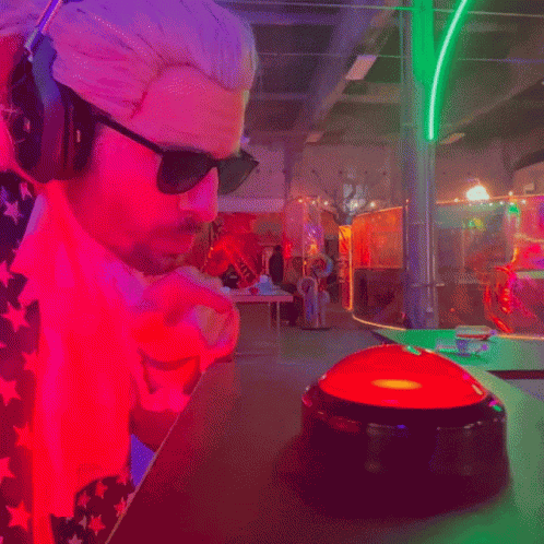 Red Button Benjammins GIF