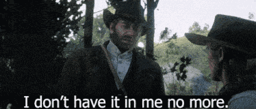 Red Dead I Just Dont Care GIF