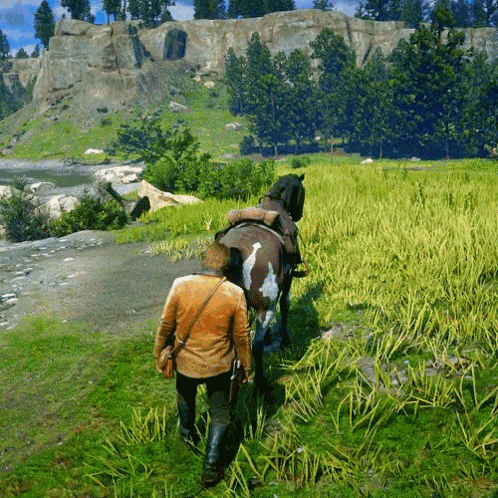 Red Dead Redemption 2 Horse GIF