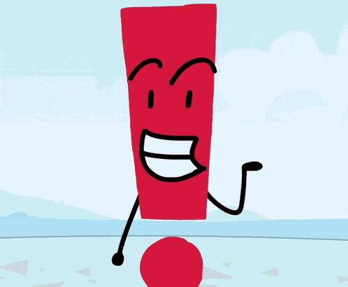 Red Exclamation Mark Family Hour Exclamation Mark GIF