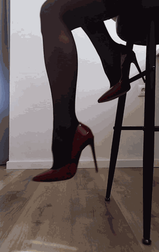 Red Heels Legs GIF
