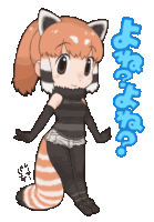 Red Panda Kemono Friends Sticker