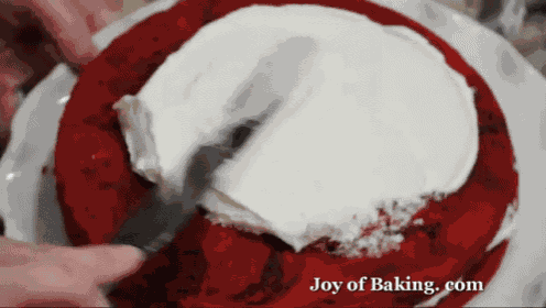 Red Velvet Cake Recipe GIF