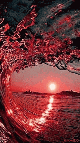 Red Wave GIF