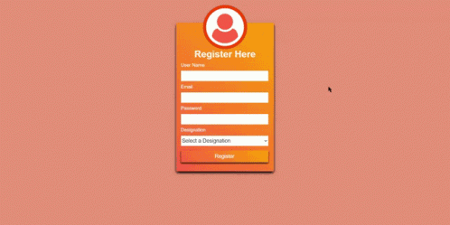 Registration Form Label Resitration GIF