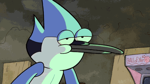 Regular Show Mordecai GIF