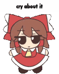 Reimu Fumo Sticker