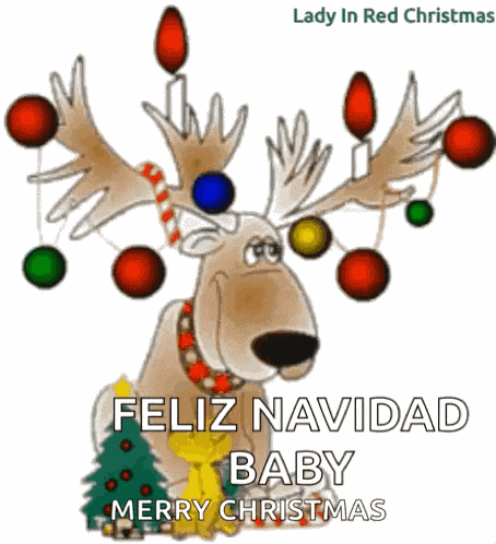 Reindeer Christmas GIF