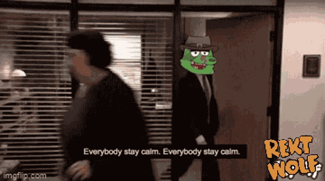 Rekt Gang Rekt Wolf GIF