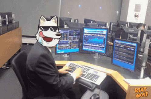 Rekt Wolf Crypto Nft GIF