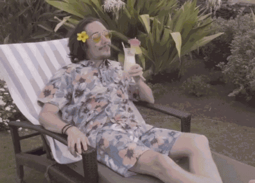 Relaxing Chilling GIF