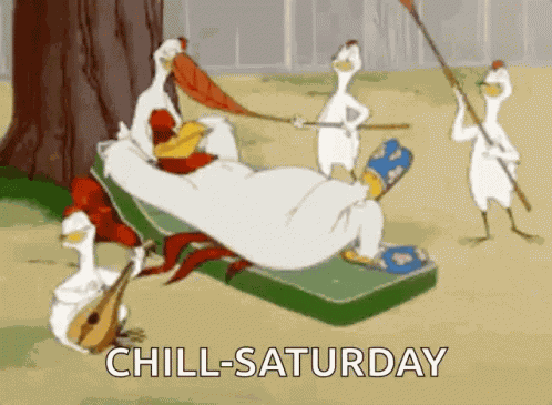 Relaxing Foghorn Leghorn GIF