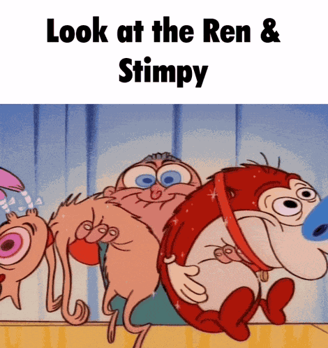 Ren And Stimpy George Liquor GIF