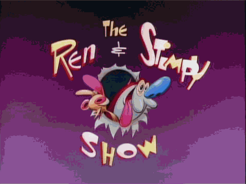 Ren And Stimpy Show Title Sequence John Kricfalusi Hoek Chihuahua GIF