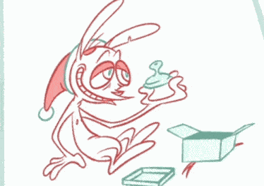 Ren Hoek Christmas GIF