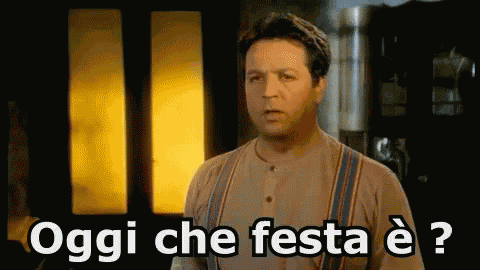 Renato Pozzetto Festa Che Festa è Oggi GIF
