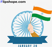 Republic Day Flag 26 January GIF
