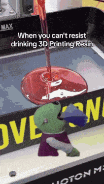 Resin Printing Yummy GIF