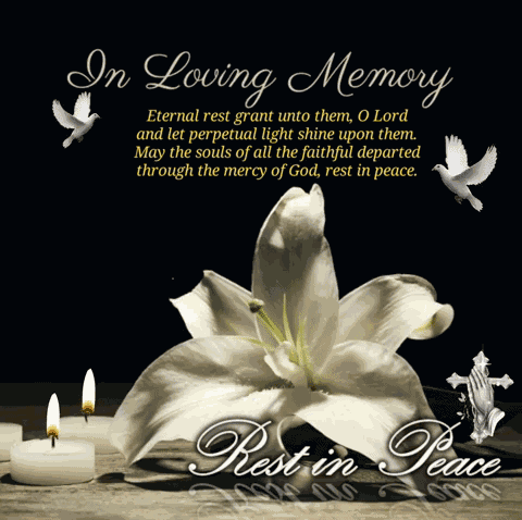 Rest In Peace Condolences GIF