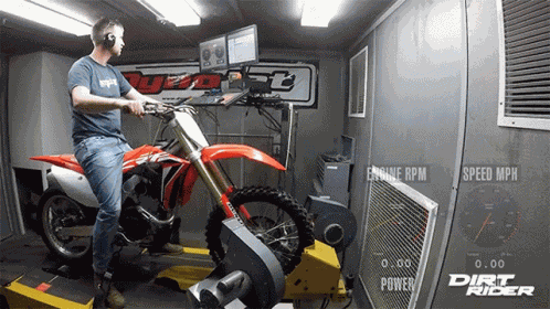 Revving Up Dirt Rider GIF