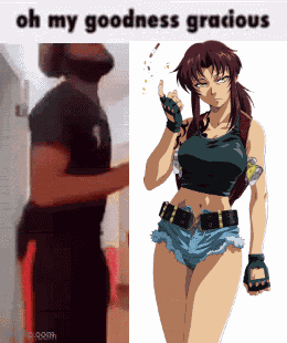 Revy Revy Black Lagoon GIF