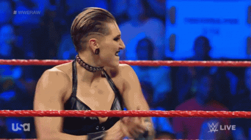 Rhea Ripley Clapping GIF