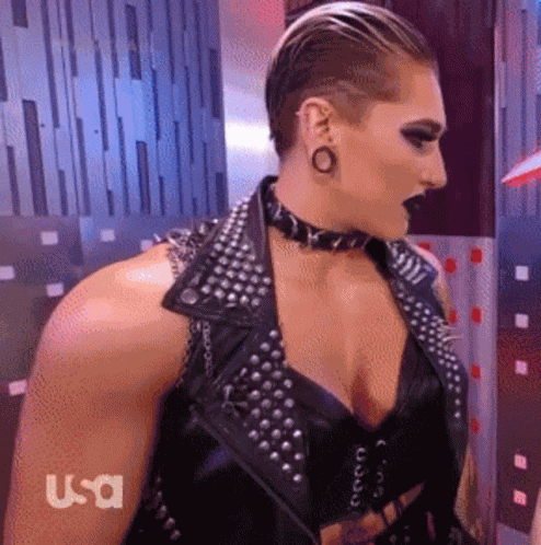 Rhea Ripley Disgust GIF