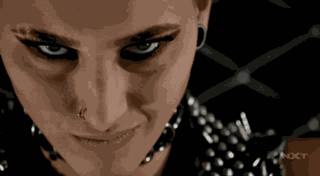 Rhea Ripley Eyes Up GIF