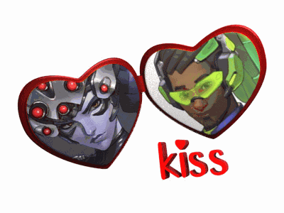 Ribbitmaker Lucio X Widowmaker GIF