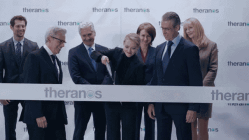 Ribbon Cutting Ceremony Elizabeth Holmes GIF