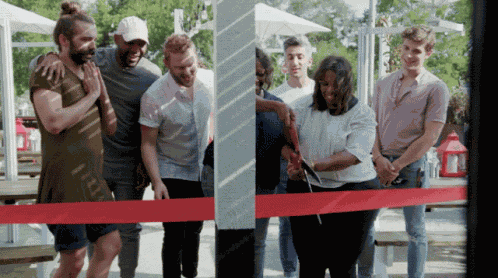 Ribbon Cutting Opening Ceremony GIF