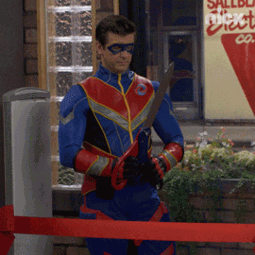 Ribbon Cutting Ray Manchester GIF