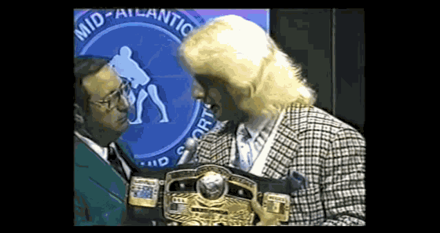 Ric Flair Bob Caudle GIF