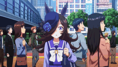 Rice Shower Umamusume GIF