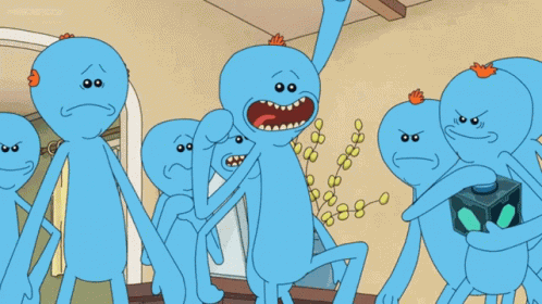 Rick And Morty Meeseeks GIF