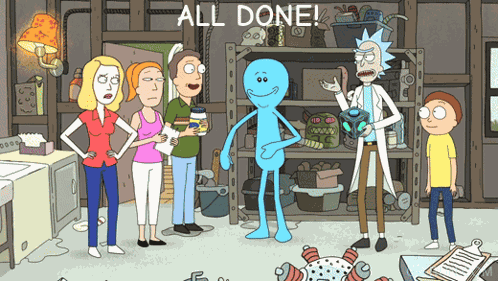 Rick And Morty Mr Meeseeks GIF