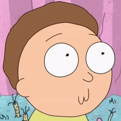 Rick And Morty Staring GIF