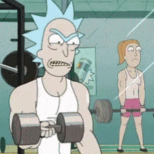 Rick And Morty Summer GIF