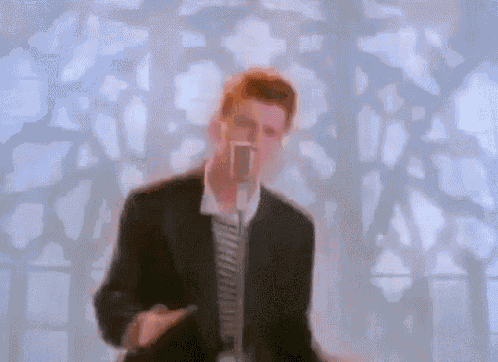 Rick Astley Dancing GIF