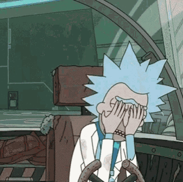Rick Crying GIF