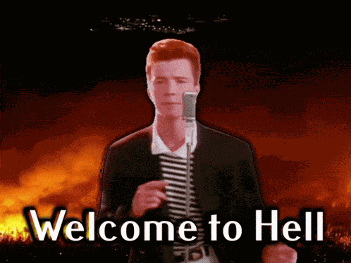 Rick Roll Never Gonna Give You Up GIF