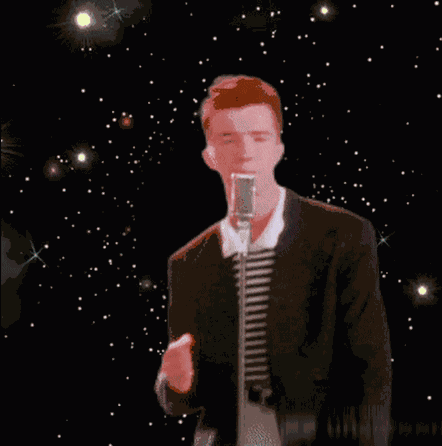 Rick Roll Rick Astley GIF