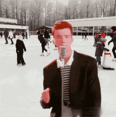 Rick Roll Rick Astley GIF