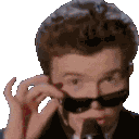 Rick Roll Rick Astley Sticker